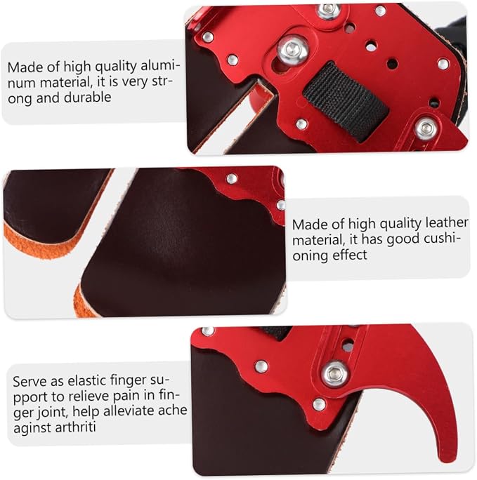 BESTonZON 2 pcs Arrow Finger Protector Sleeve Lightweight Hunting Gear Durable Protective Cover for Archery Sports for Finger Protection Shooting Activities