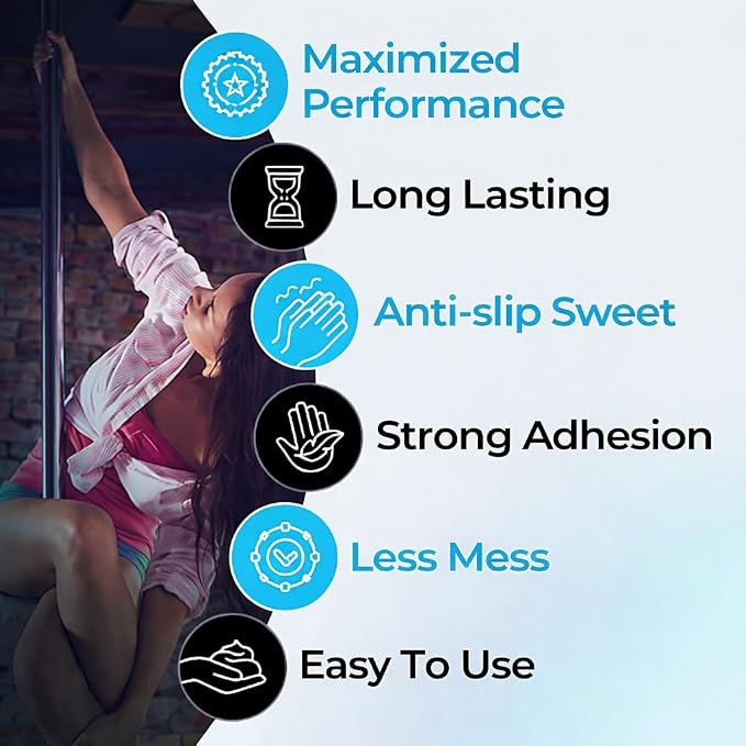 GRIPT Liquid Chalk Hand Grip Gym Pole Dance Weightlifting Rock Climbing Bouldering Gymnastics Crossfit Mess Less Sweat Resistant Long Lasting Professional Gel Chalk 100ml