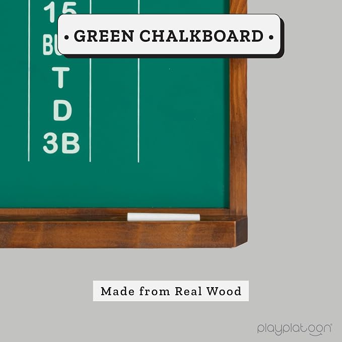 Play Platoon Dart Scoreboard & Darts Holder Wall Mount - Wood Score Board, Professional Darts Accessories, Dart Holder