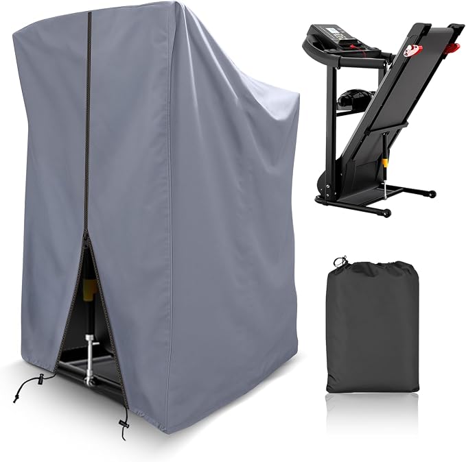 XYZCTEM Treadmill Cover - Dustproof Waterproof Folding Treadmill Cover for Indoor Outdoor Use