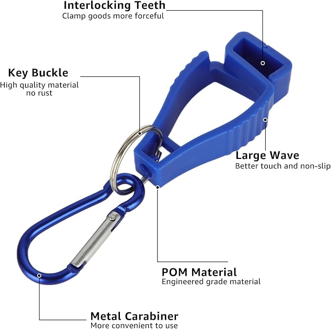 Glove Clips for Work Glove Holders, Glove Holder Clip Gloves Clip for Construction