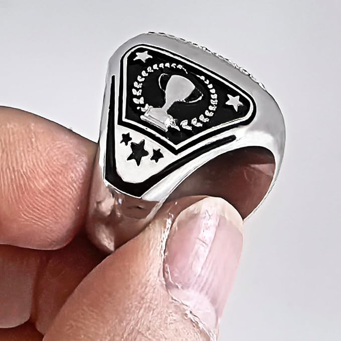 Size 7-14 Softball Baseball Championship Rings Basebll Ring Trophy Sport Ball Award Gift Winner Tournament Team