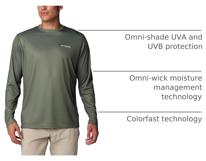 Columbia Terminal Tackle PFG Fish Flag Long Sleeve