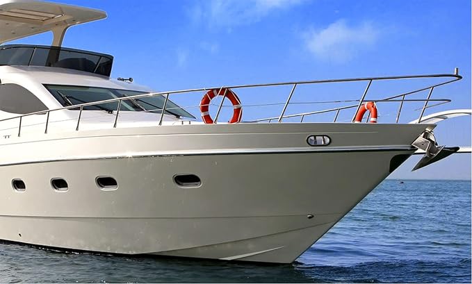 30" Boat Throw Rings with Water Floating lifesaving Rope 98.4 feet, Life Ring with Fluorescent Reflective Strip, White Grab Lines