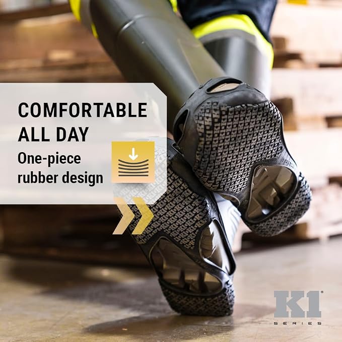 K1 Series SG1 Non-Slip Grip on Oil & Grease for Work/Safety Shoes - Traction Aids for Men & Women in Food Service, Warehouse