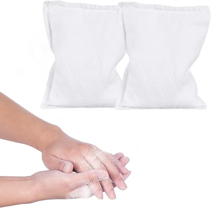 Toddmomy Talc Powder Bag for Billiards, Talcum Powder Bag for Billiard Pool Dry Hands and Improved Cue Control