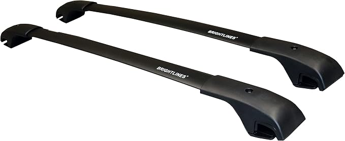 BrightLines Aero Crossbars Roof Racks Compatible with 2015-2024 Jeep Renegade