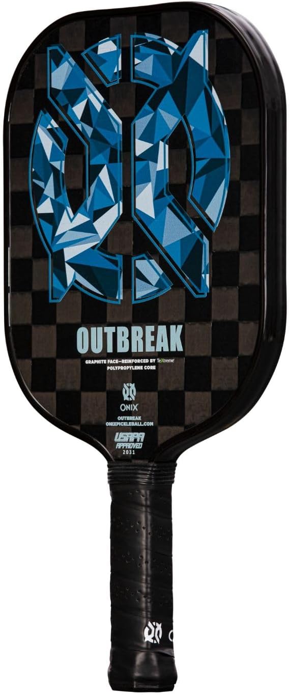Onix Outbreak Pickleball Paddle Reinforced by TeXtreme® Technology for Improved Performance and Stronger Play