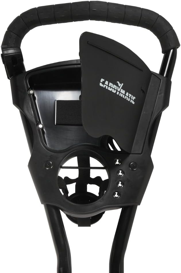 Golf X-Lite One-Click Folding Pull/Push Golf Cart Black/Red
