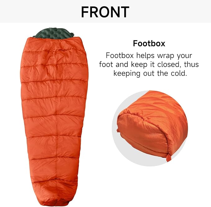 Camping Hammock with Mosquito Net and Top Quilt, Ultralight Sleeping Bag Topquilt, Warm Insulation Sleeping Quilt for Outdoor Hammock Camping