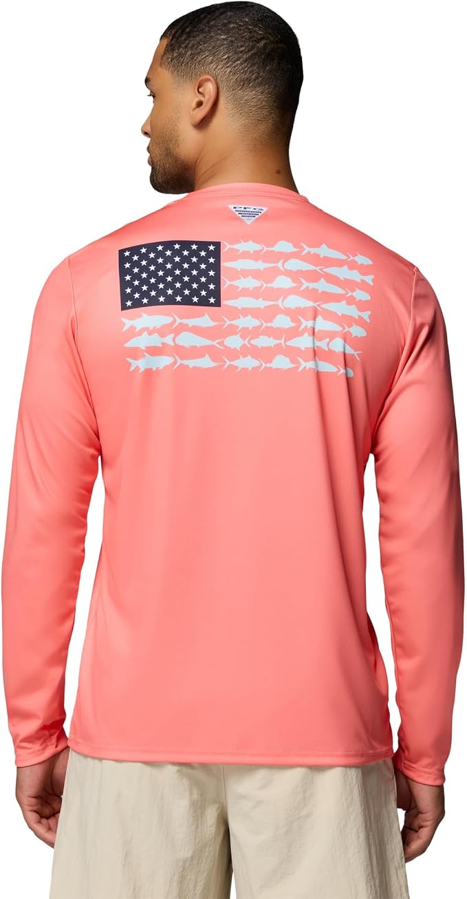 Columbia Terminal Tackle PFG Fish Flag Long Sleeve