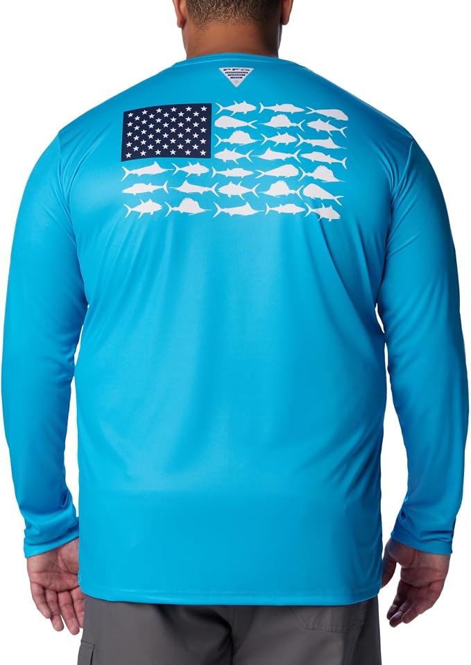 Columbia Terminal Tackle PFG Fish Flag Long Sleeve