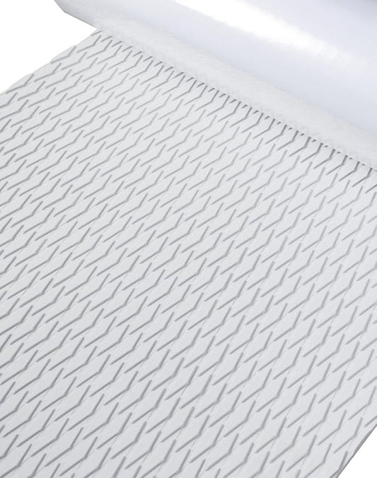 Hjdeck Universal Surfboard Pad EVA Foam Boat Flooring Decking Sheet Self-Adhesive Non-Slip Deck Grip Mat Marine Carpet for Yacht Boat Kayak Decking Golf Cart Fishing Boat RV Surfing Traction Pad
