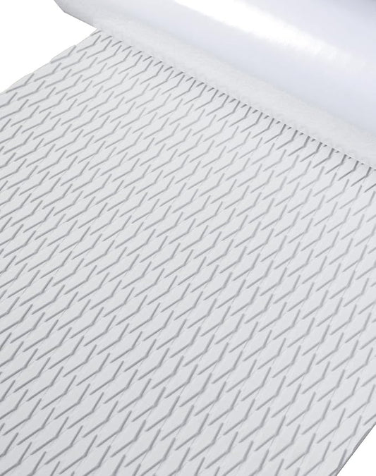 Hjdeck Universal Surfboard Pad EVA Foam Boat Flooring Decking Sheet Self-Adhesive Non-Slip Deck Grip Mat Marine Carpet for Yacht Boat Kayak Decking Golf Cart Fishing Boat RV Surfing Traction Pad