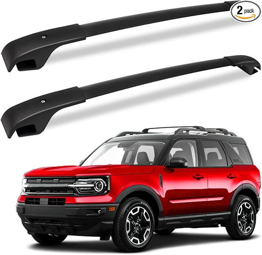 FengYu Roof Rack Cross Bars Compatible with Ford Bronco Sport on Road Base & Bigbend 2021-2026 & Outer Banks 2021, Aluminum Crossbars Rails Rooftop Cargo Racks Luggage Ski Bike Snowboard Carrier