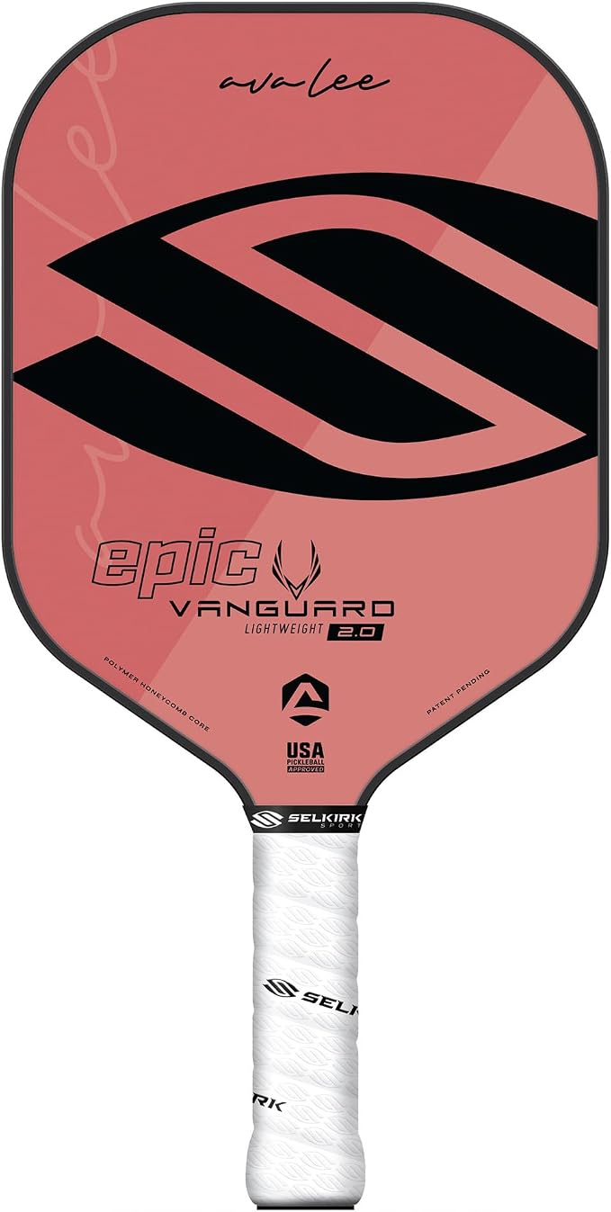 Selkirk Sport Vanguard Hybrid Pickleball Paddle | Carbon Fiber Pickleball Paddle with a Polypropylene X5 Core | Pickleball Rackets