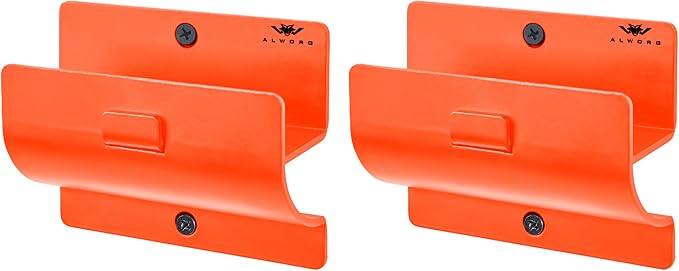 Wall Hooks for Storage – Premium Carbon Steel Hooks for Garage Wall Organization, Ladders & Garden Tools