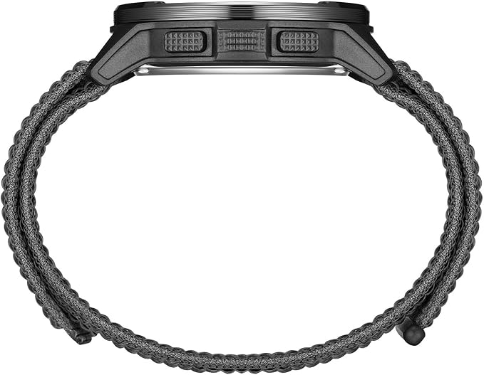 DIDITIME Tactical Watches for Men, Military Watches for Men, Waterproof 164FT, Fitness Watch, Mens Digital Watches with Compass, Metronome, Pedometer, Lightweight Breathable Nylon Watch
