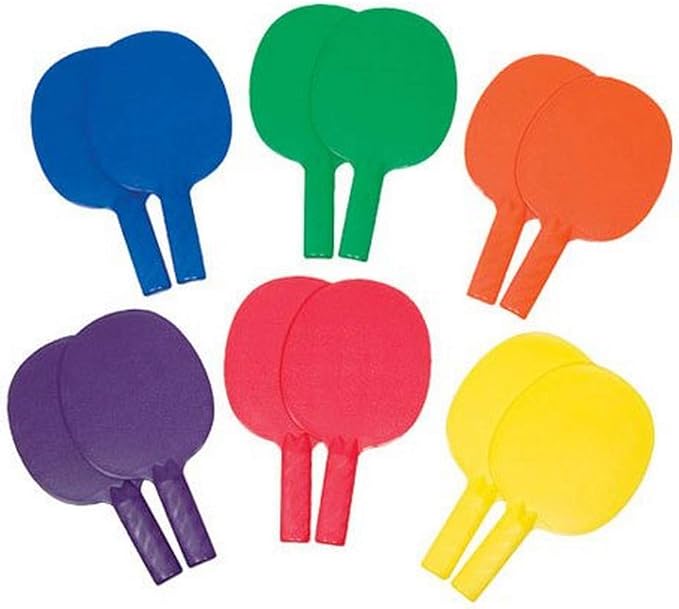 Table Tennis Paddles (12-Pack)