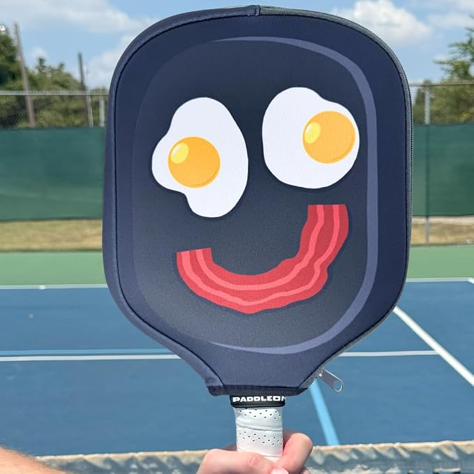 Neoprene Funny Pickleball Paddle Cover – Durable & Lightweight Protective Case with Hilarious Design, Fits Most Standard Paddles