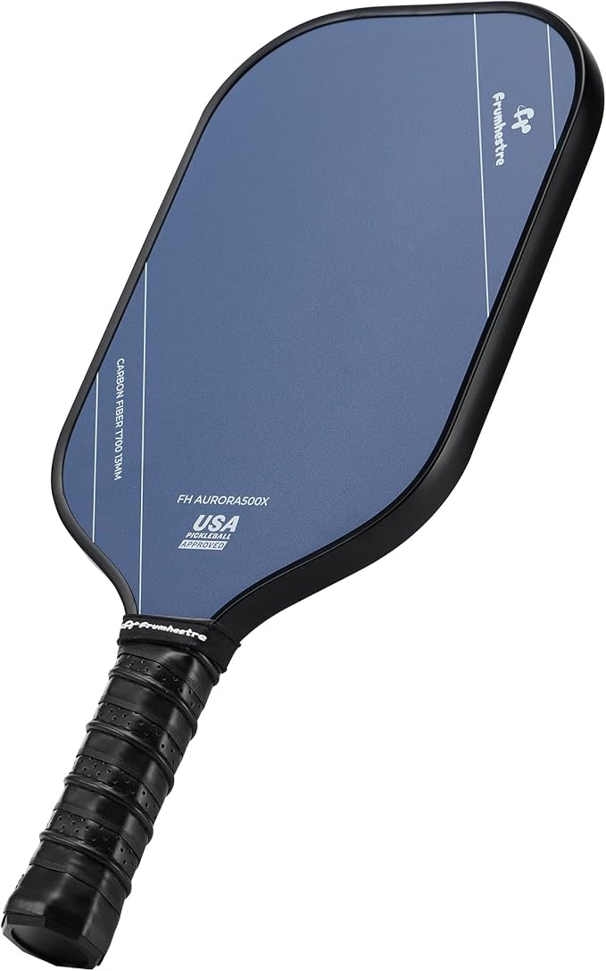 FH-500 T700 Pickleball Racket, 14MM Thick Two-Handed Offensive Pickleball Racket, Speed and Control