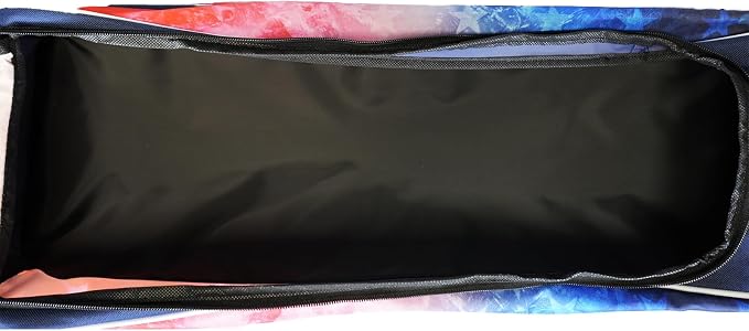 ELITE Basic Triple Roller Black Bowling Bag - 3 Ball Roller, Fits 2 Pairs of Size 15 Shoes, Air Travel-Friendly
