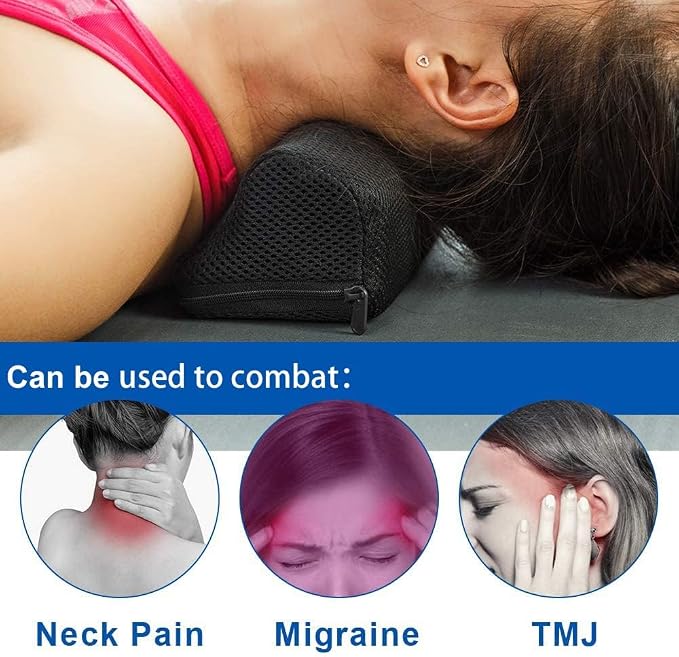 StrongTek Recovery Duo – Balance Pad & Cervical Neck Wedge for Therapy, Stretching, and Posture Relief