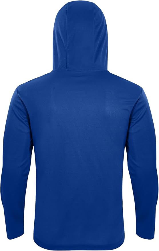 Mens Long Sleeve T-Shirts Casual Crew Neck Tee Shirt Summer Soft Running Swimming Cycling Fishing Tops