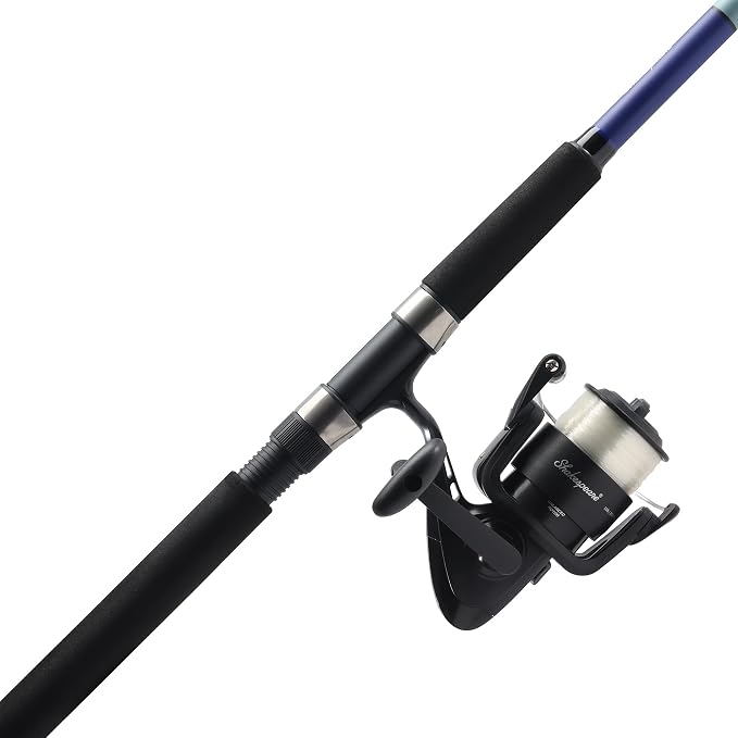 Shakespeare Catch More Fish Spinning Reel and Fishing Rod Combo with Kit