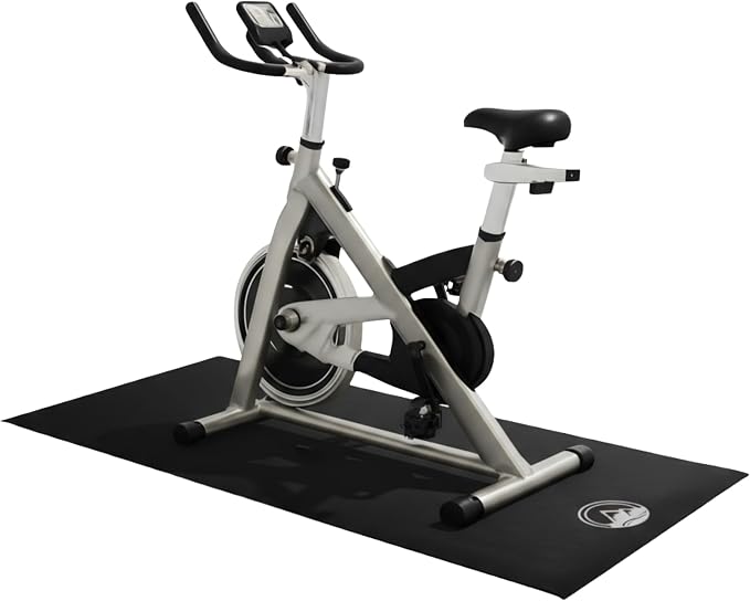 Treadmill & Exercise Equipment Mat – Non-Slip, Waterproof Pad for Bike, Walking Pad, Elliptical or Home Gym – Noise-Reducing Workout Floor Protector by Wakeman