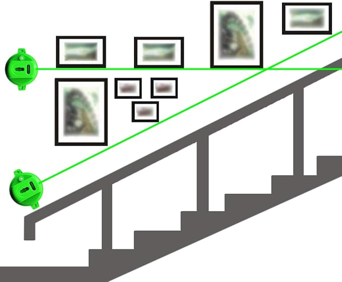 VH-66G laser Green Line, 360 ° Rotatable Floor Suitable for Home and Outdoor Decoration, Golf Practice Indicator Line