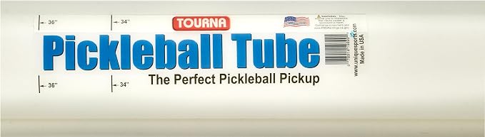 Tourna Pickleball Pickup Tube for Pickleballs - Holds 17 Balls