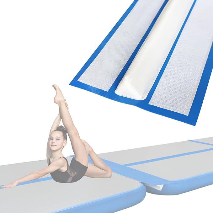 GLANT 3ft/6ft Air Mat Tumble Track Connector Tape for Inflatable Tumbling Gymnastic/Yoga/Camping White（NEW） (40)