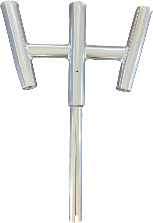 Geronimo Aluminum Trident Kite Fishing Rod Holder