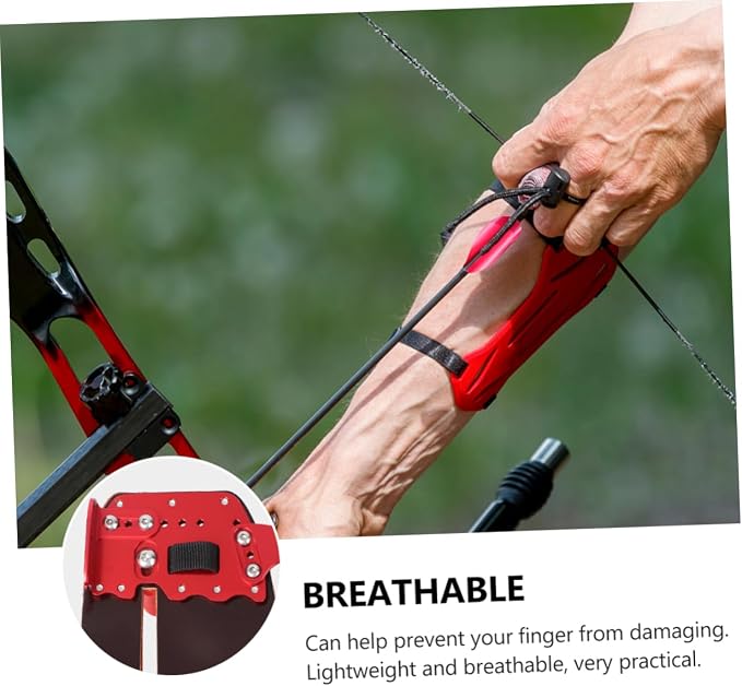 Professional Finger Protector Sleeve for Archery Sports Lightweight Breathable Finger Guard for Hunting