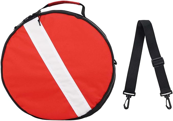 Scuba Regulator Bag, Diving Regulator Protective Bags with Double Lockable Zippers Carry on Bag for Dive Regulator with Adjustable Shoulder Strap