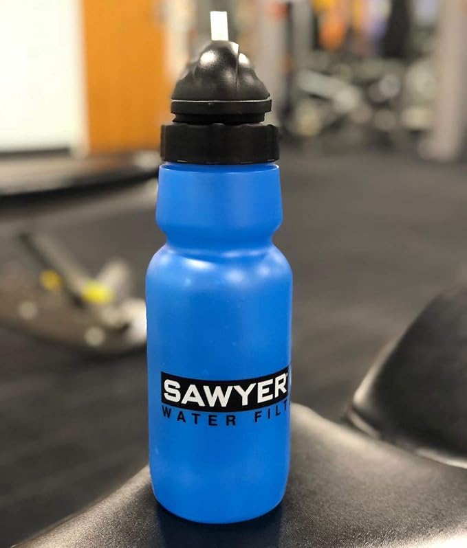 Sawyer Products SP140 Personal Water Bottle Filter, 34-Ounce,Blue (Pack of 2)