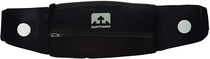 Nathan 5K Runner's Waist Pack, Nathan Running Belt Essentials for Women and Men | Smartphone Storage | Adjustable | Reflective
