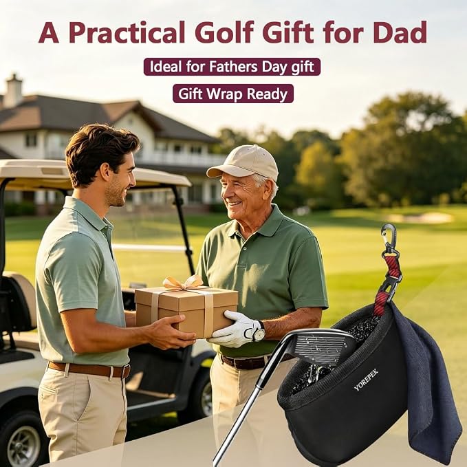 YOREPEK Product Image Golf Club Cleaner Bag 3-in-1 Golf Club Cleaner Set