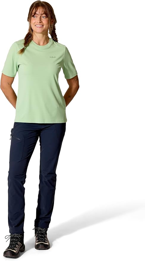 Rab Women's Force Tee - Lightweight T-Shirt for Hiking, Climbing, & Trail Running