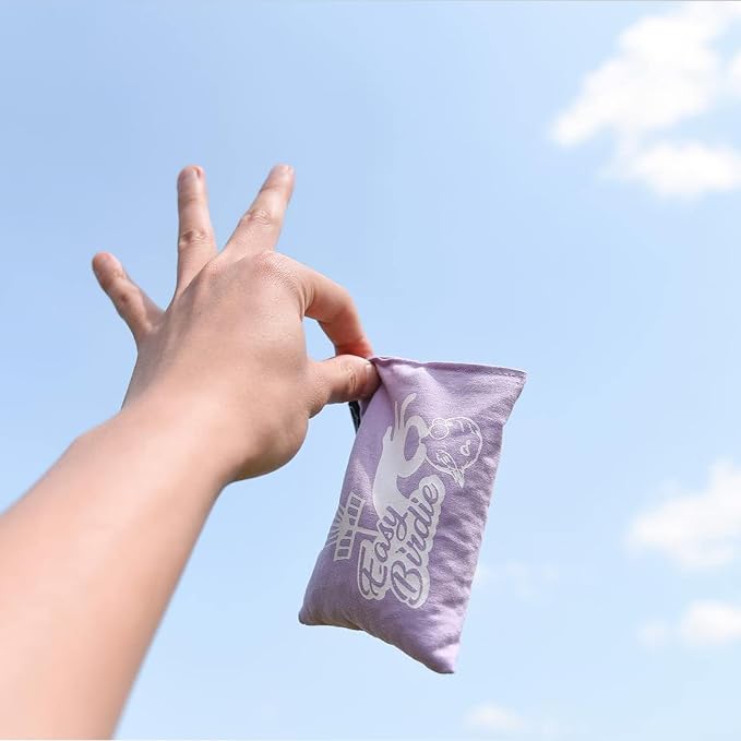 Yikun Disc Golf Grip Bag, Sweat Absorber Dry Hand Pouch, Essential Disc Golf Accessories, Substitute Chalk Bag with Active Aluminum Oxide Granules for Moisture Control(Random Color)