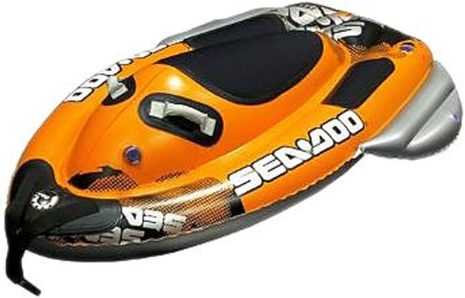 Sea-Doo Aquablast 1-Person 74” Inflatable Water Skiing Towables - Towable Tubes for Boating