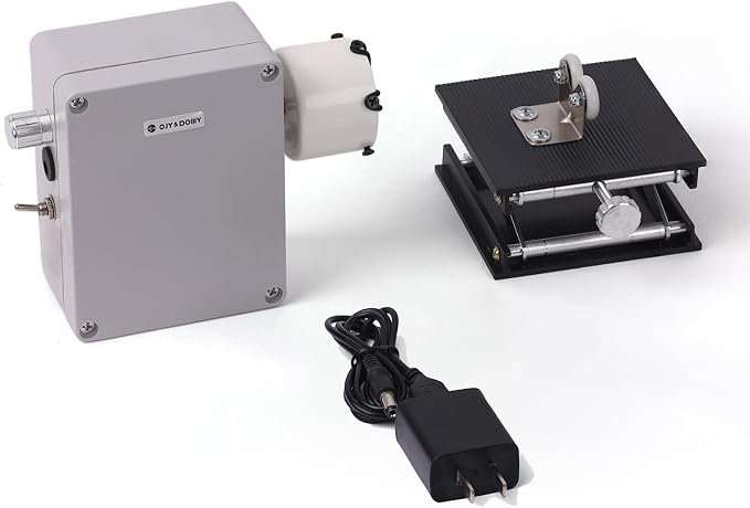 OJYDOIIIY Fishing Rod Repair Kit,Rod Building Kit and Supplies,Wrapping and Winding Machine for Epoxy Drying