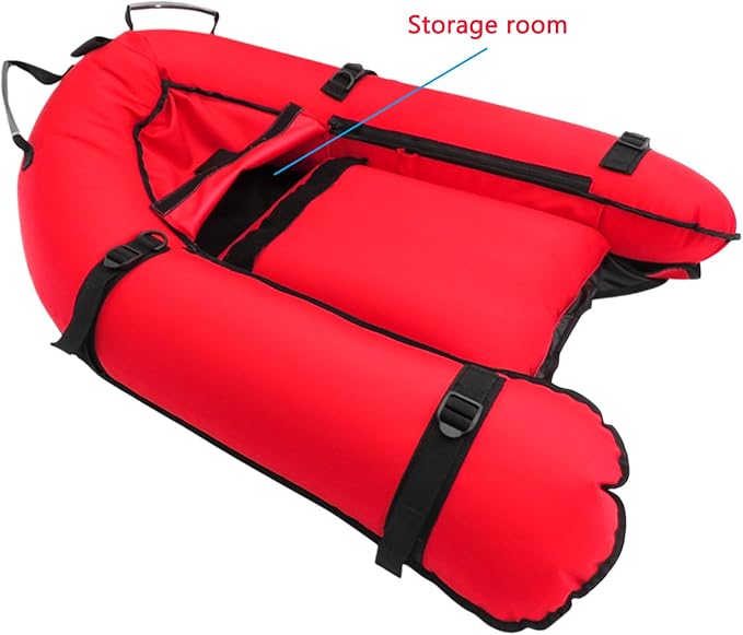 Luwint Hi-Vi Inflatable Dive Float Buoy and 5ft Surface Marker Buoy
