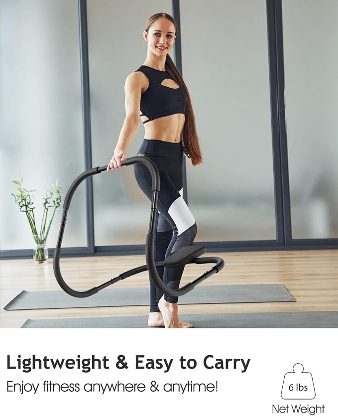 Ab Machine Exercise Equipment, Portable Sit up Machine for Core Strength, Study Ab Crunch Machine, Ab Roller for Abdominal Workout Exerciser & Trainer