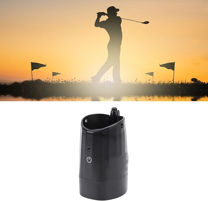Fockety Golf Ball spinng Balancer, Golf Ball Marker with Auto Gravity Drawing, Electronic Golf Ball Liner, Alignment Marking Tool for Precise Putting, Golf Lovers and Enthusiasts