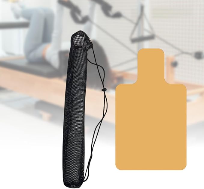 Pilates Reformer Mat Towel for Balance Training Fitness with Mesh Bag