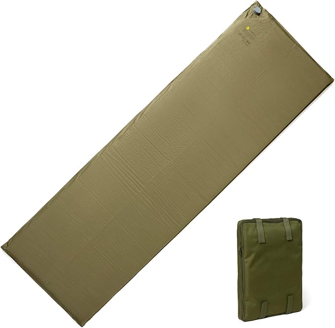Akmax.cn MT Military Army Alice Embedded Air Self-Inflating Camp Mat Olive Drab
