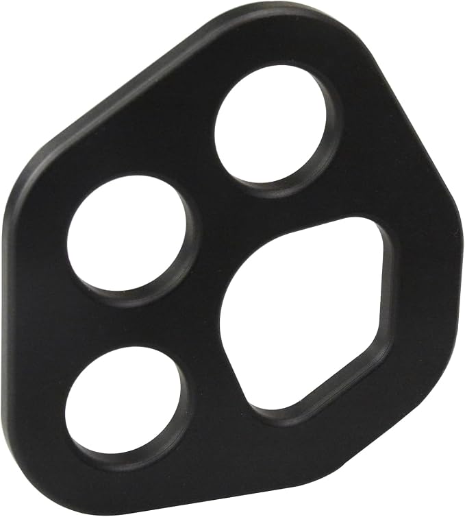 30kN/40kN Rigging Plate, Aluminum Anchor Multiplier Plate, Force Divider Plate Bear, Climbing Descender Connector Gear for Hammock Firefighting Arborist Rock Climbing Rescue Cave Yoga Rappel