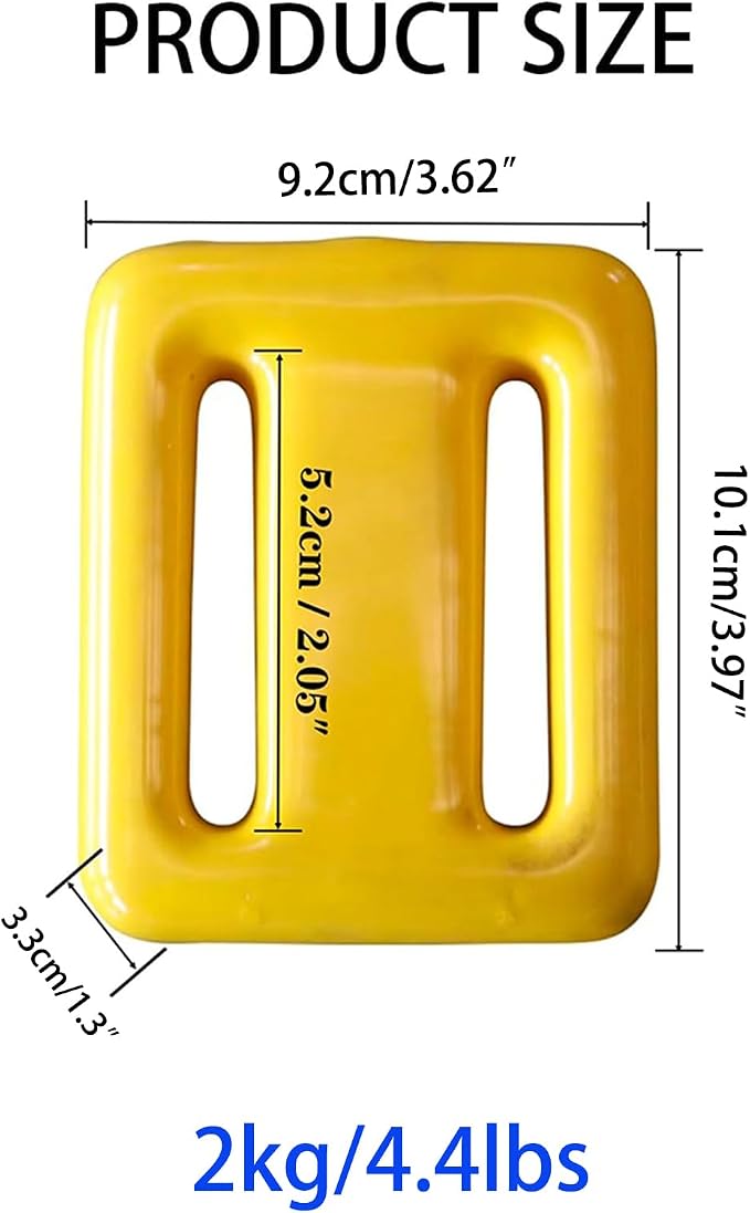 Dive Weights for Scuba Diving Weight Belt(1lb-4.4lb / 0.5kg-2kg),Vinyl Scuba Weights, Coated Dive Weights,Coated Lead Diving Weights, Dive Belt Weights for Freediving, Spearfishing
